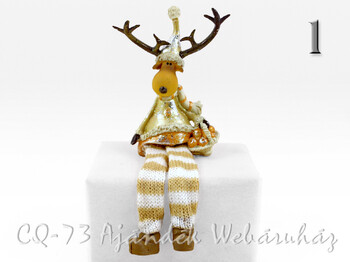 CQ9036 Lógólábú rénszarvas 12cm 2f
