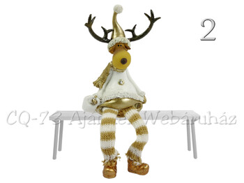 CQ9036 Lógólábú rénszarvas 12cm 2f