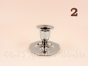 Fém gyertyatartó 6cm A54006200