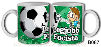 Bögre B087 Legjobb Focista 3dl