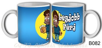 Bögre B082 Legjobb Férj 3dl