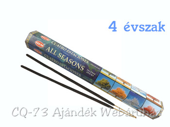 Füstölő 20 szál hatszögletes dobozban