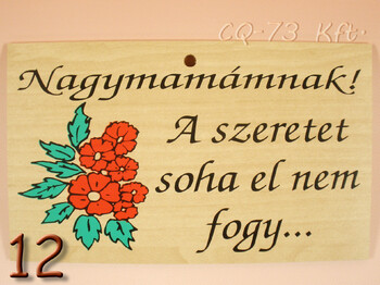 Fatábla okoskodó 18x11cm