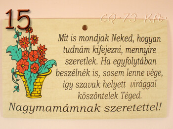 Fatábla okoskodó 18x11cm