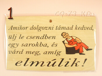 Fatábla okoskodó 18x11cm