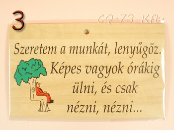 Fatábla okoskodó 18x11cm