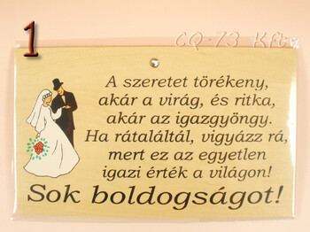 Fatábla okoskodó 18x11cm