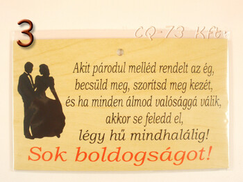 Fatábla okoskodó 18x11cm