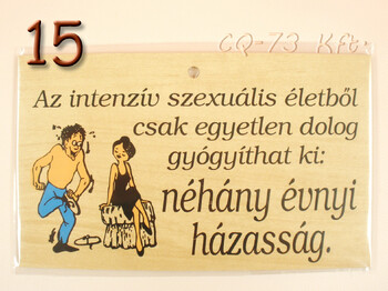 Fatábla okoskodó 18x11cm