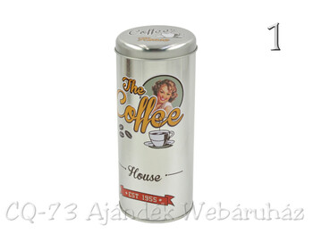 Fémdoboz Coffee 18cm 170420990 3f