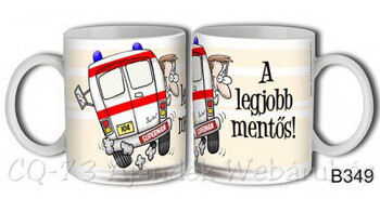 Bögre B349 A legjobb mentős! 3dl
