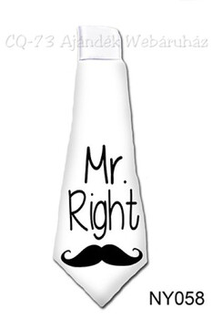 Nyakkendő NY058 Mr. Right