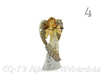 Angyal áttört szárnyú barna 14cm 8360 4f