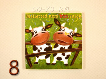 Fa hűtőmágnes vegyes