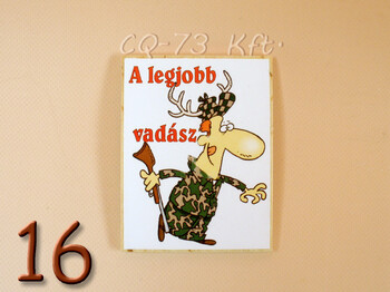 Fa hűtőmágnes vegyes