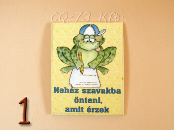 Fa hűtőmágnes vegyes