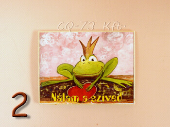 Fa hűtőmágnes vegyes