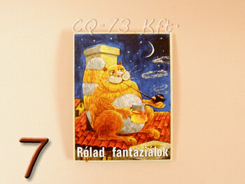 Fa hűtőmágnes vegyes
