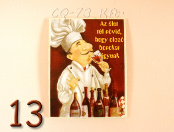 Fa hűtőmágnes vegyes