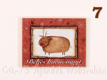 Fa hűtőmágnes vegyes